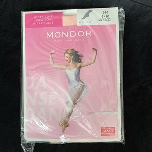 MONDOR Girls Footed Tights CLASSIC PINK